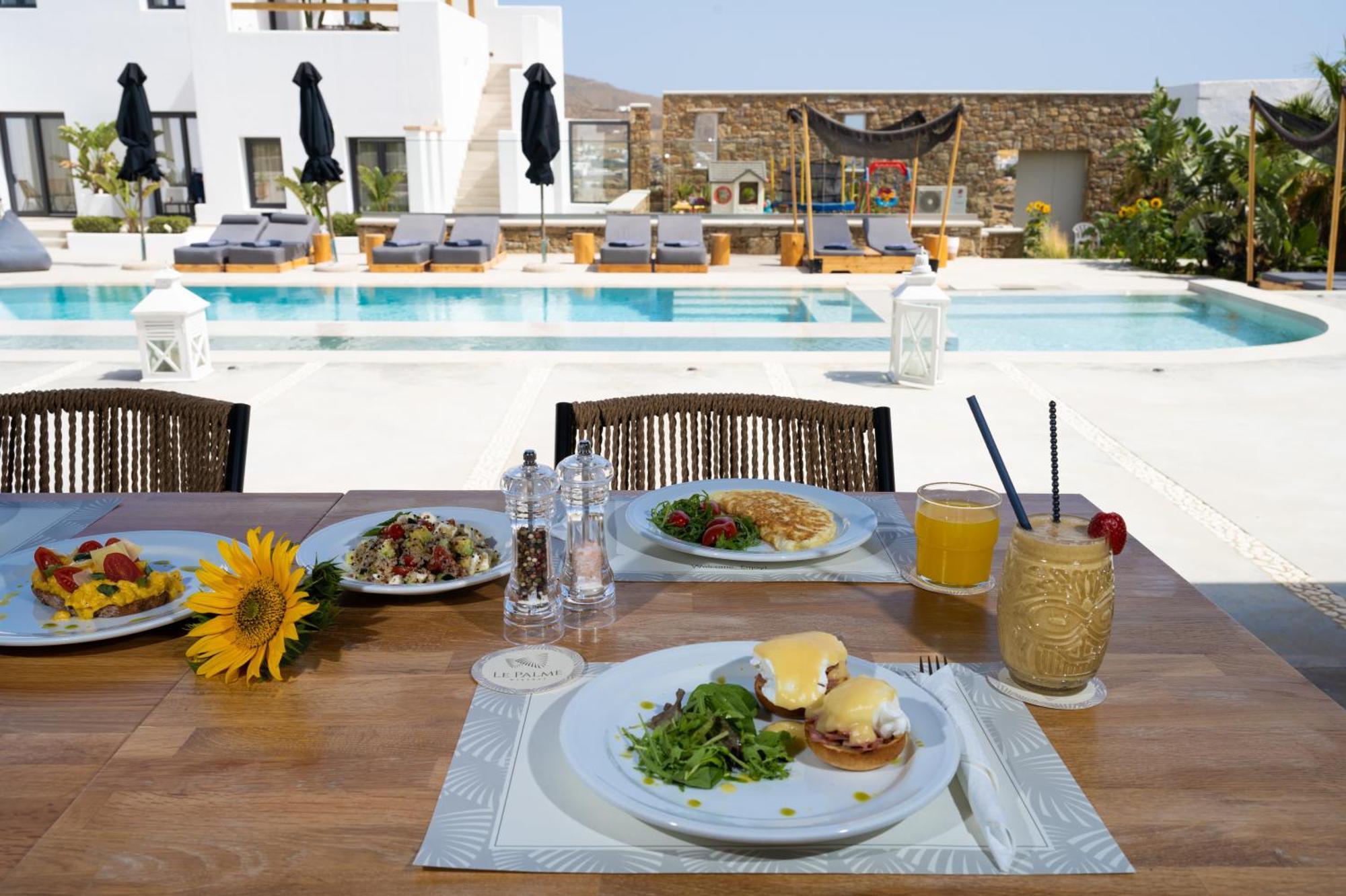 Hotel Le Palme Mykonos Klouvas Exteriér fotografie